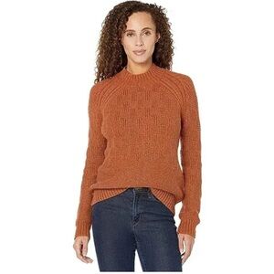 Prana Women's Sweater in Rust Orange